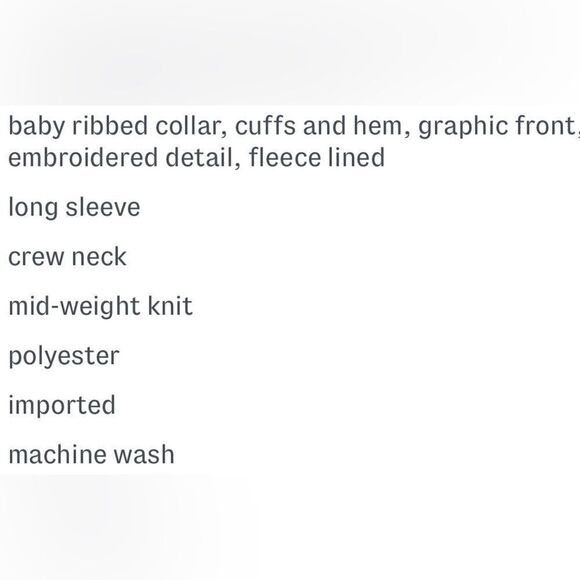 LOVE THEORY S-XL White Lily Blue Amsterdam Netherlands Graphic Crew Pullover - Picture 5 of 13